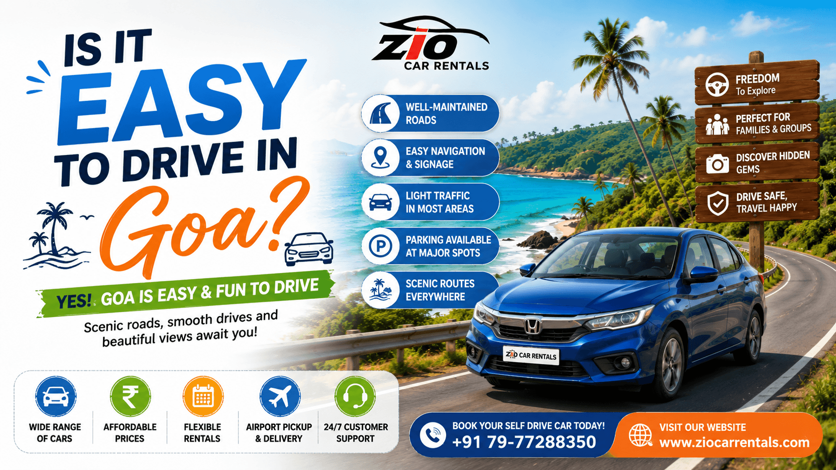 Is it easy to drive in Goa?