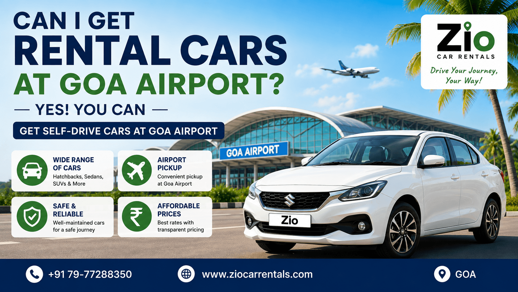 Can I Get Rental Cars at Goa Airport?